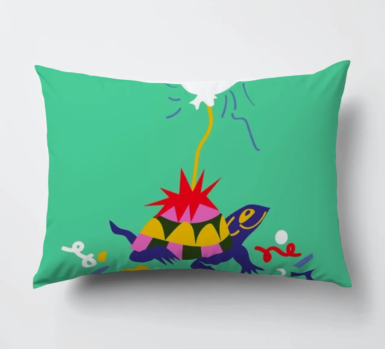 Party Turtle cuscino da Mariery Young
