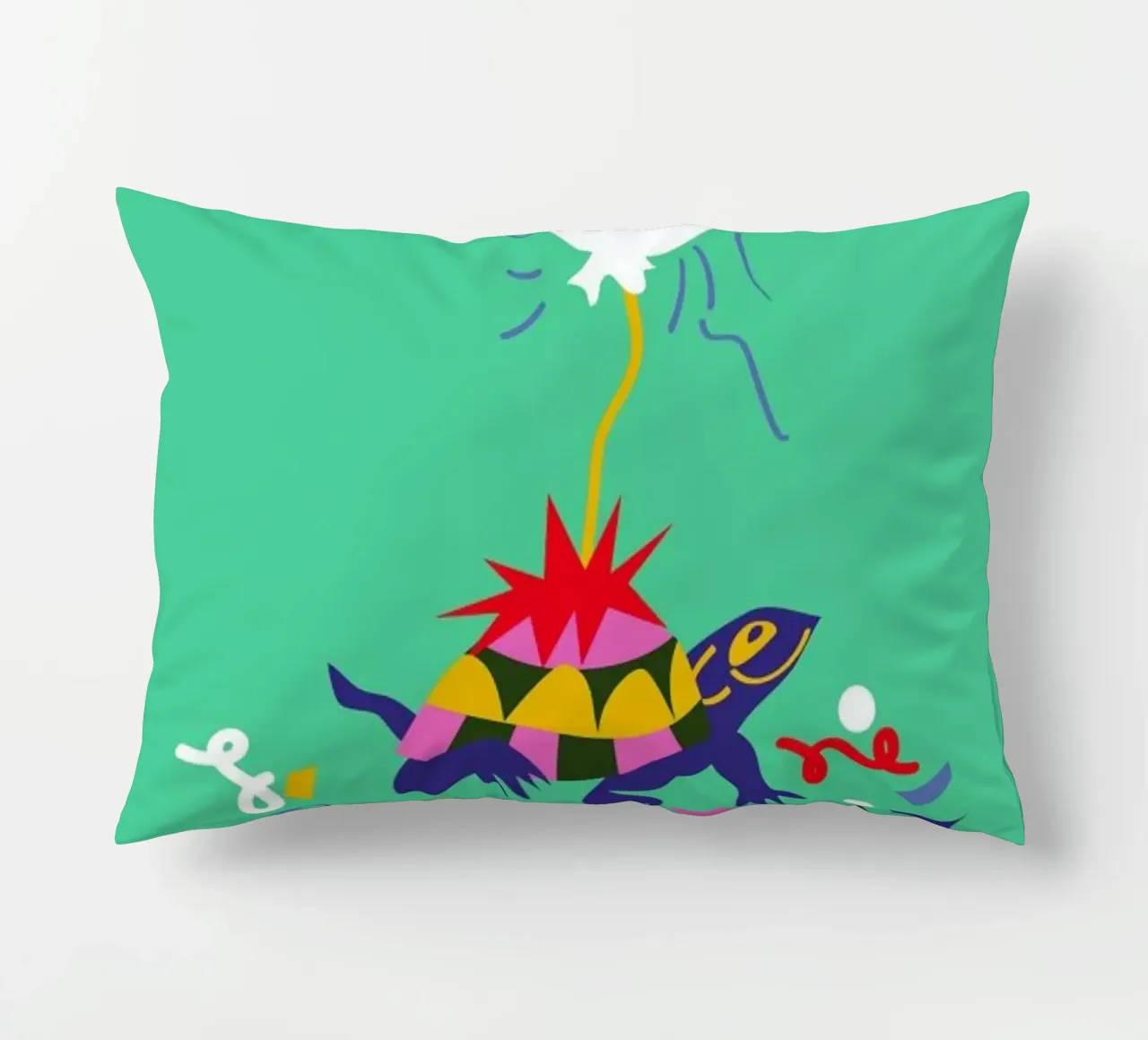 Party Turtle cuscino da Mariery Young