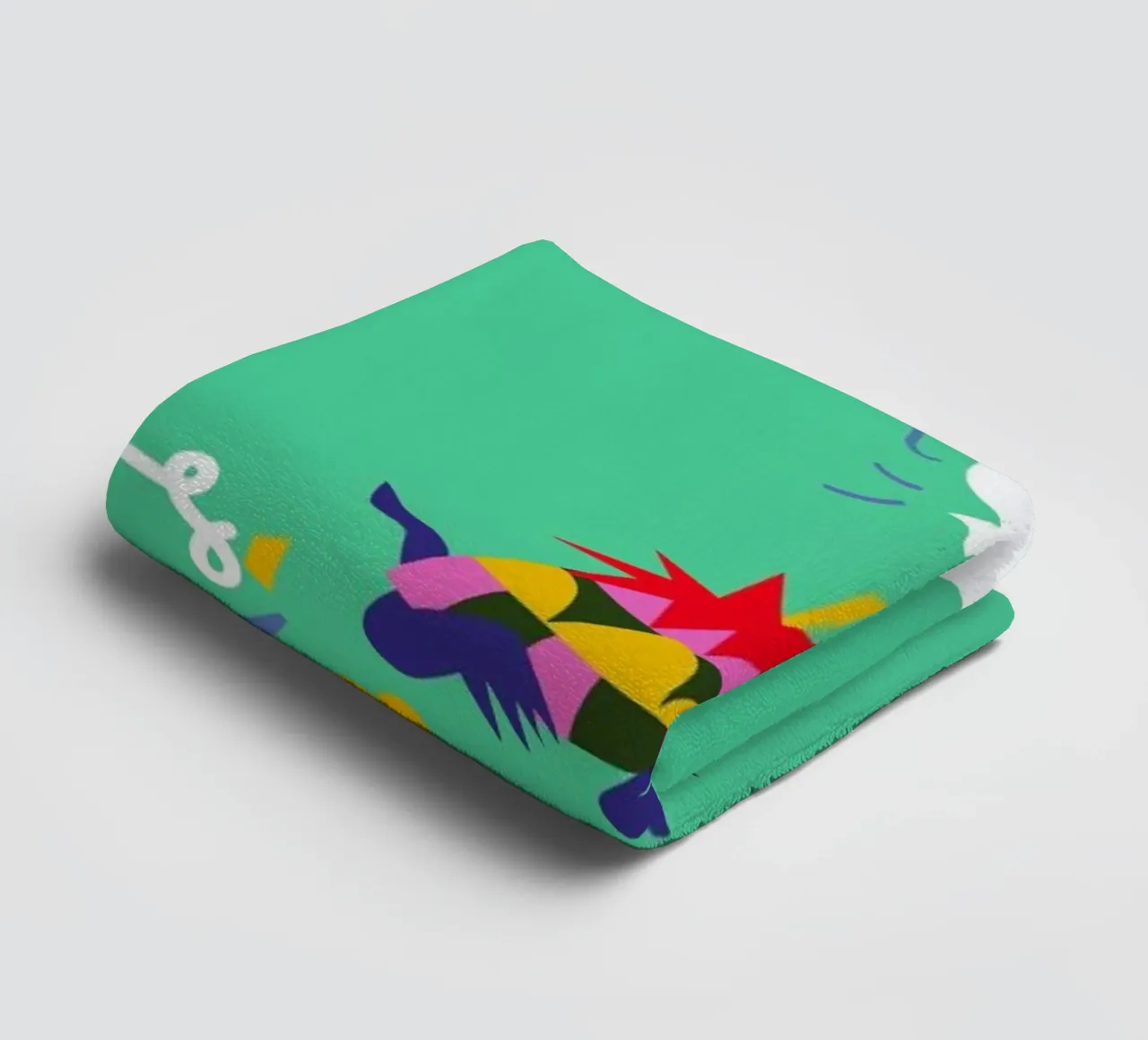 Party Turtle asciugamano da bagno da Mariery Young