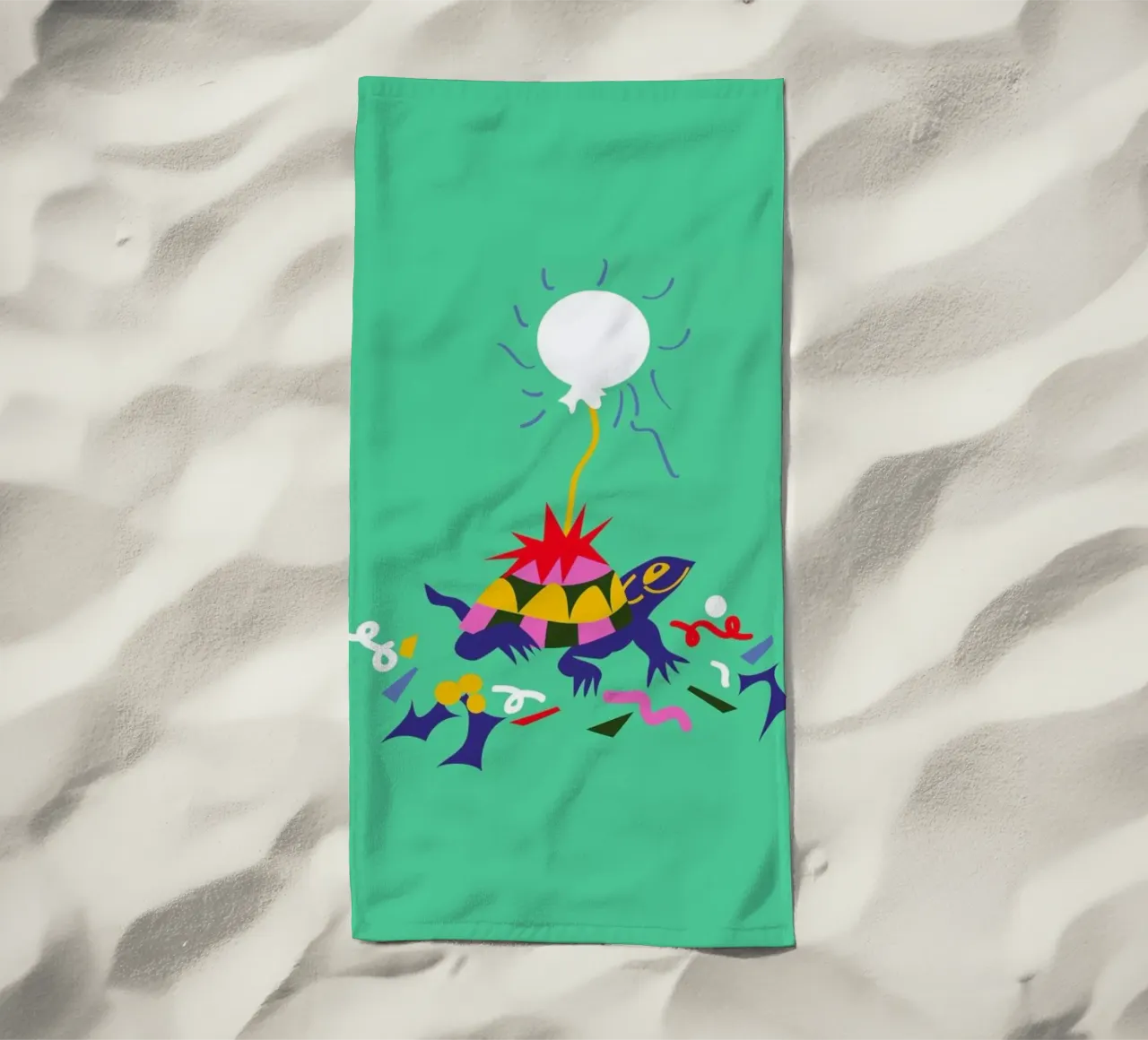 Party Turtle telo mare da Mariery Young