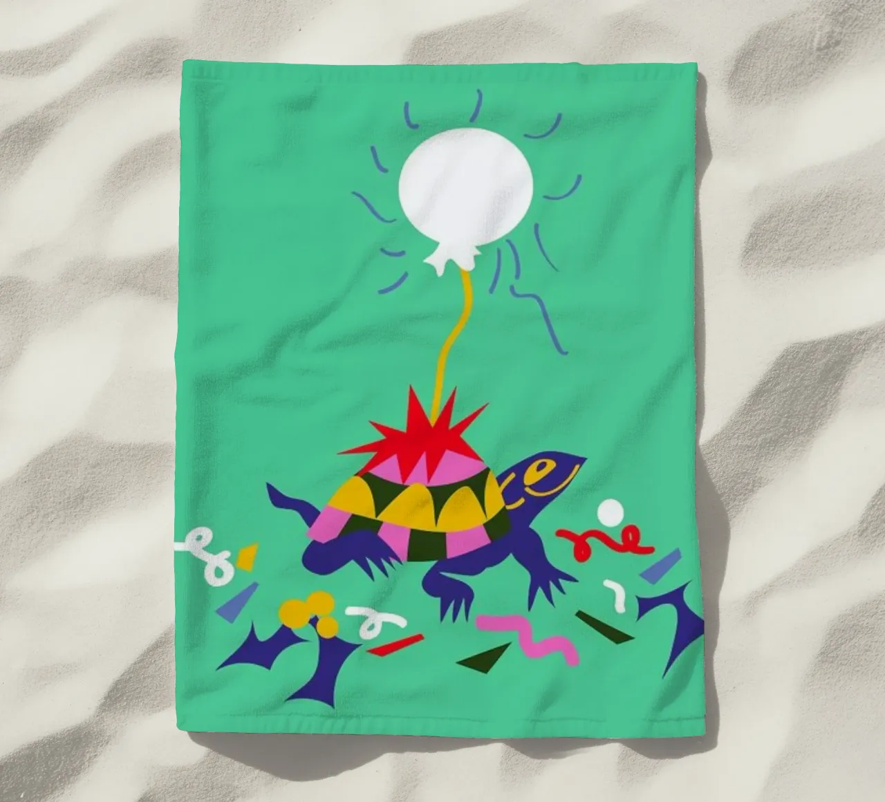 Party Turtle telo mare da Mariery Young