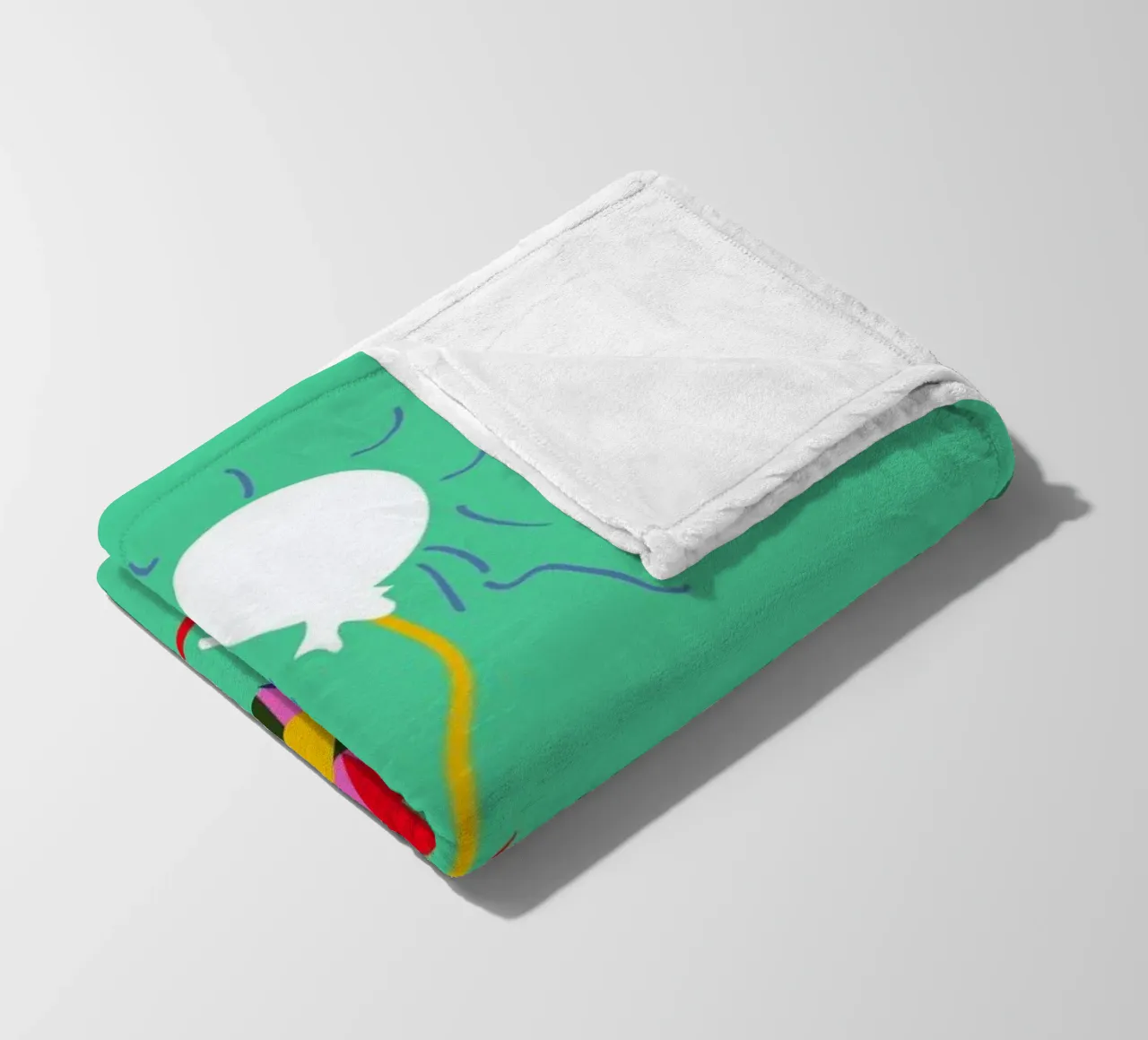 Party Turtle coperta in pile da Mariery Young