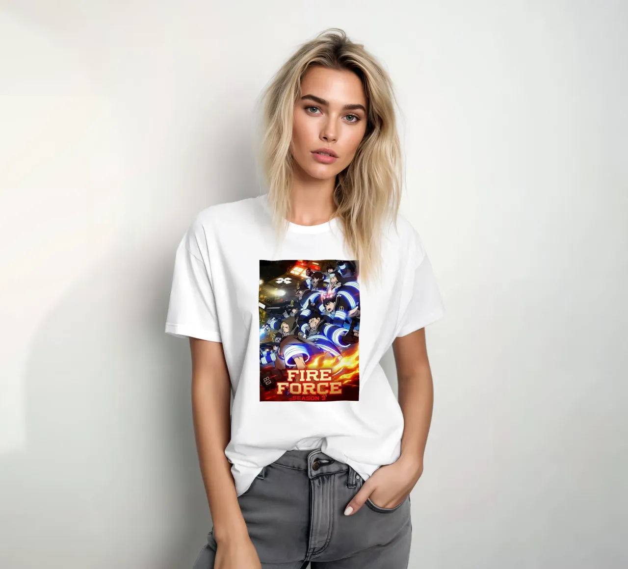 Enen no shouboutai t-shirt da withandname
