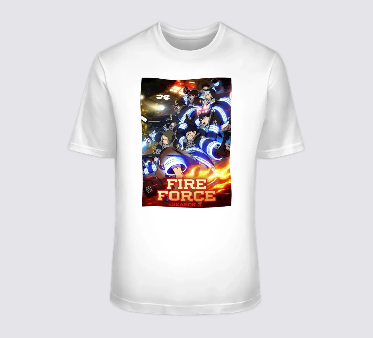 Enen no shouboutai t-shirt da withandname