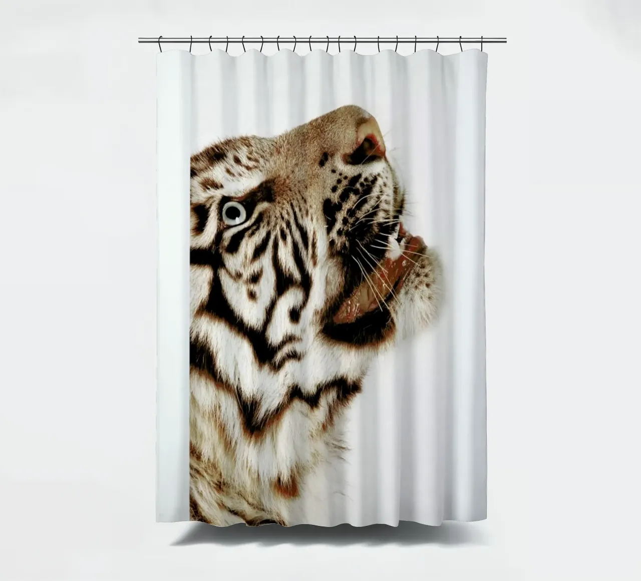 Portrait of a Future King shower curtain by Natural Kingdom