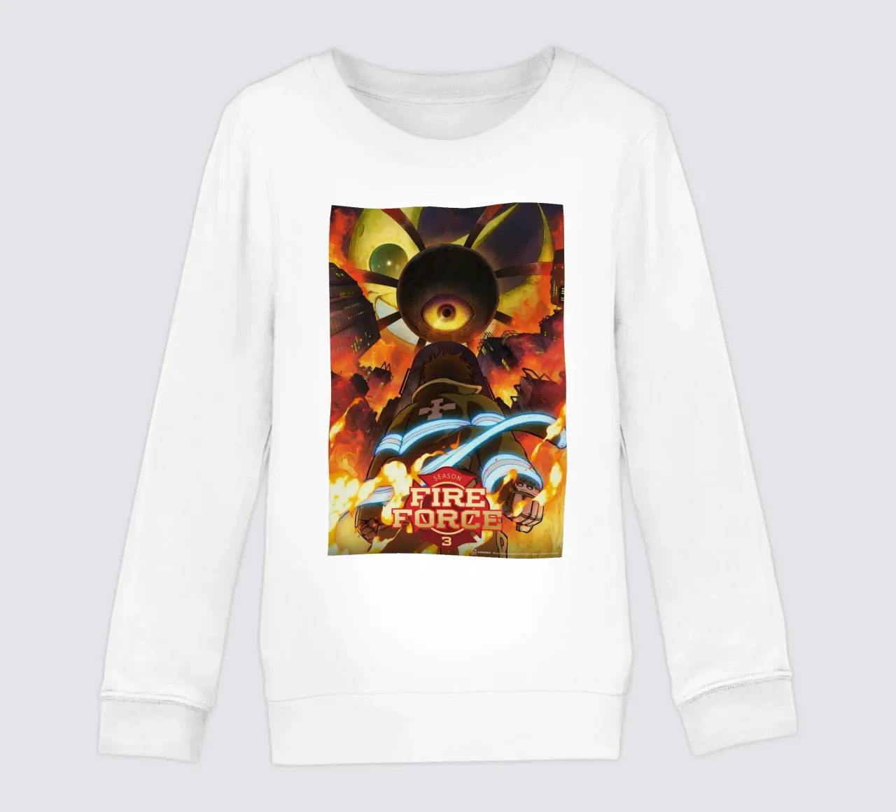 Enen no shouboutai 3 kids sweatshirt by withandname