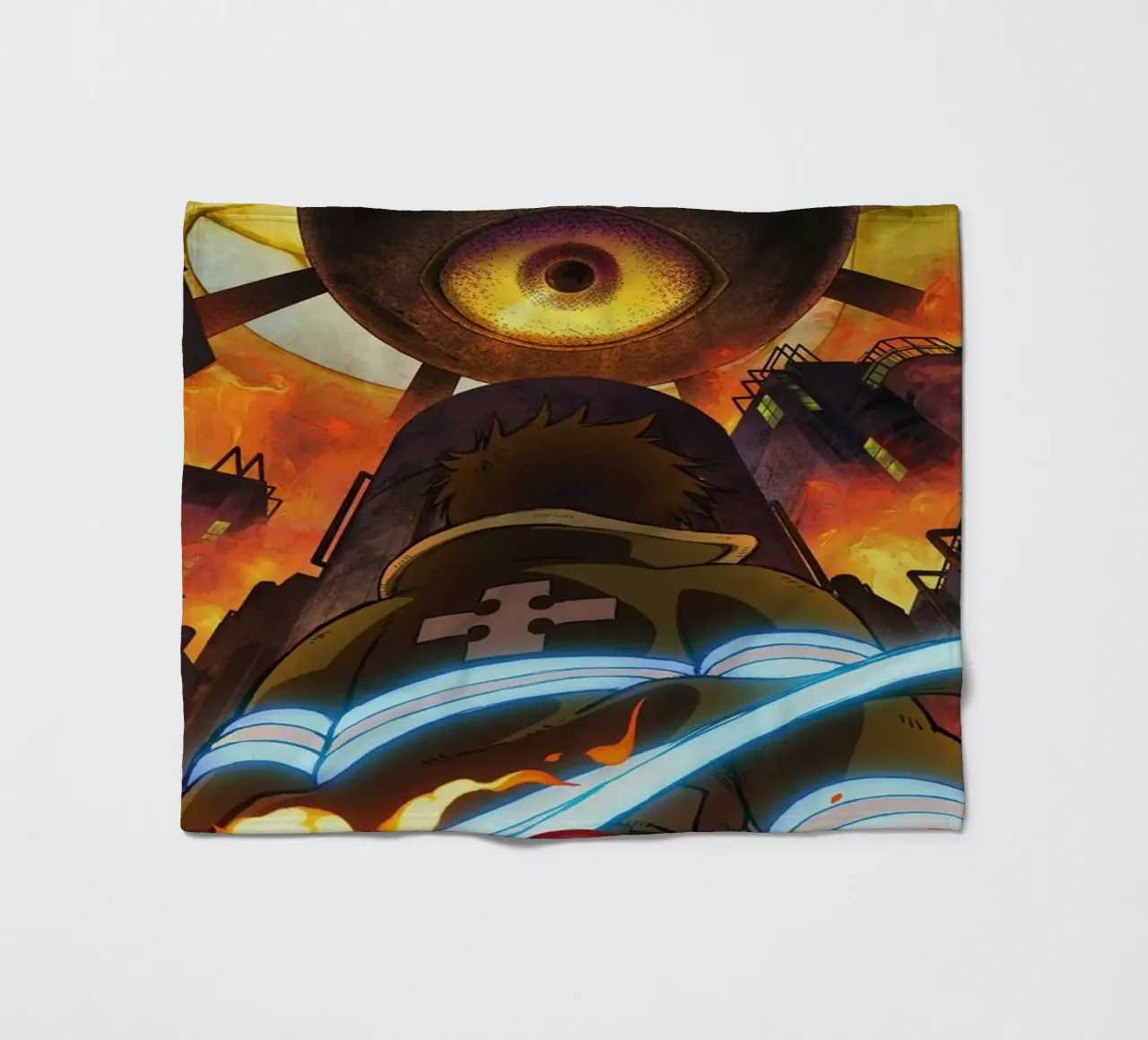 Enen no shouboutai 3 fleece blanket by withandname