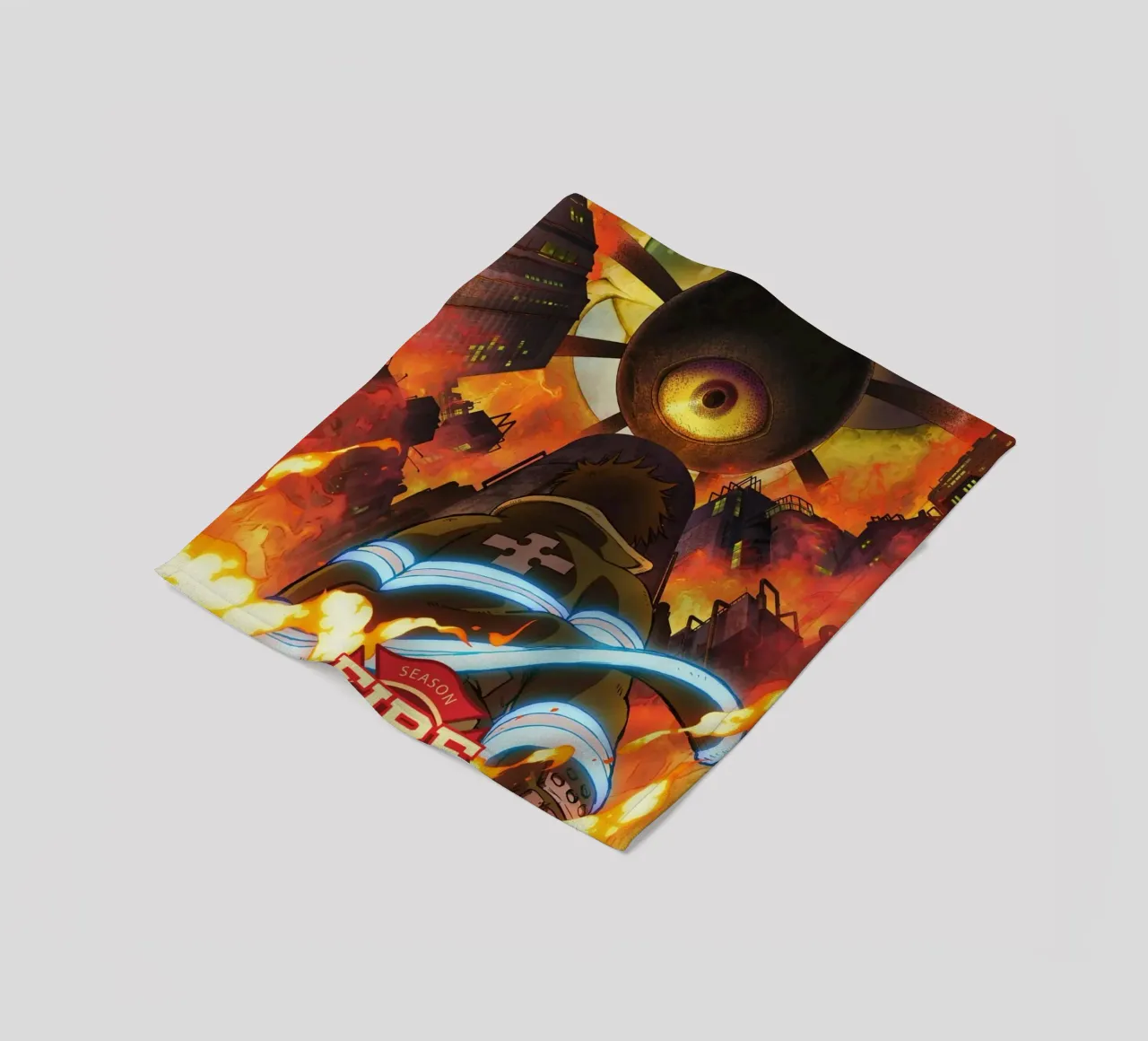 Enen no shouboutai 3 fleece blanket by withandname