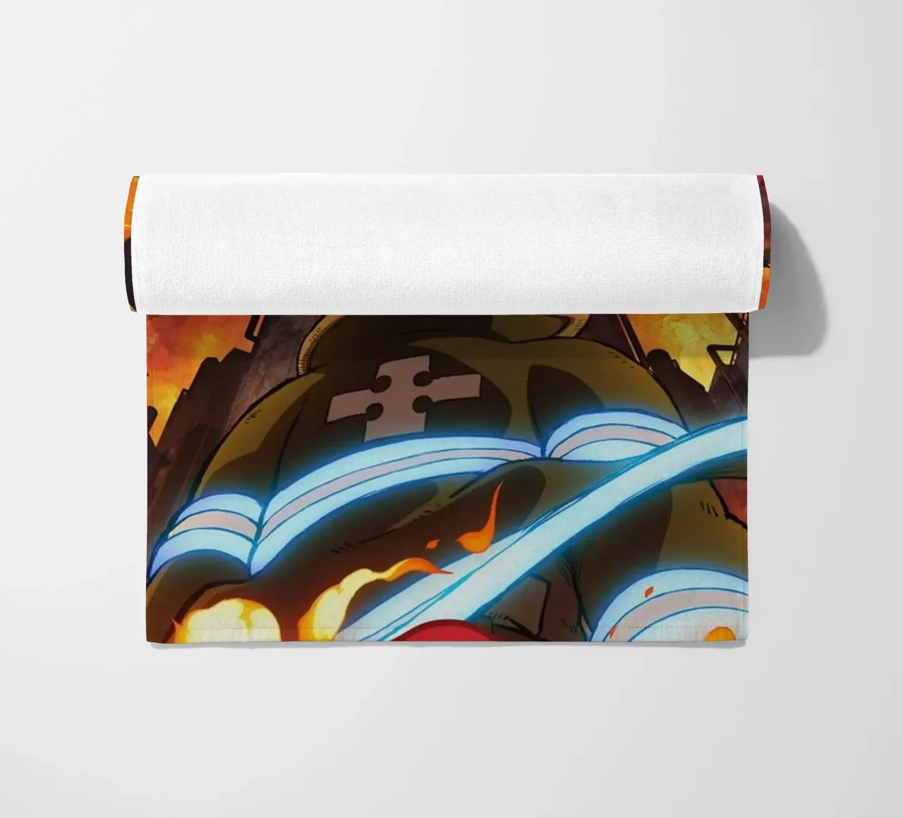 Enen no shouboutai 3 beach towel by withandname