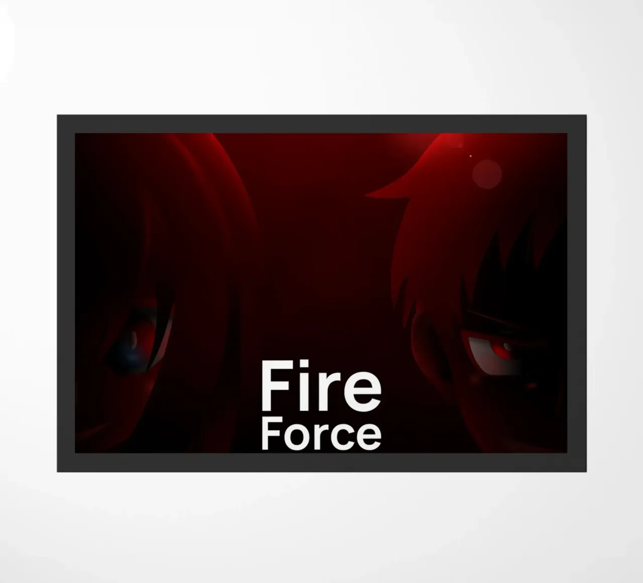 Fire force 3 doormat by withandname