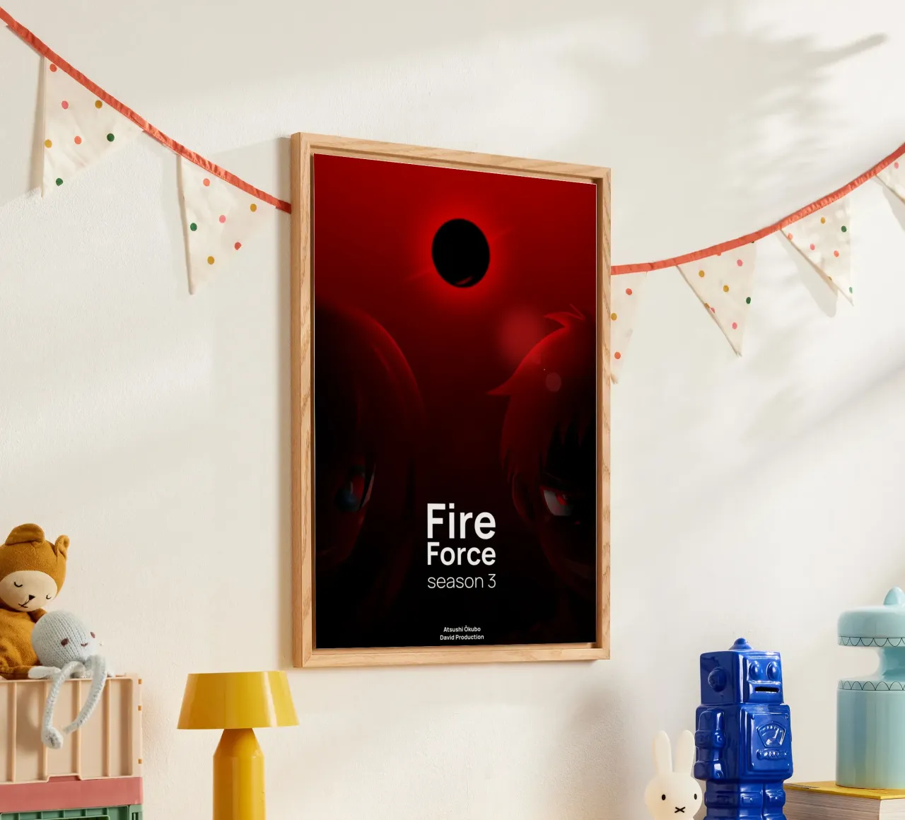 Fire force 3 acryl van withandname