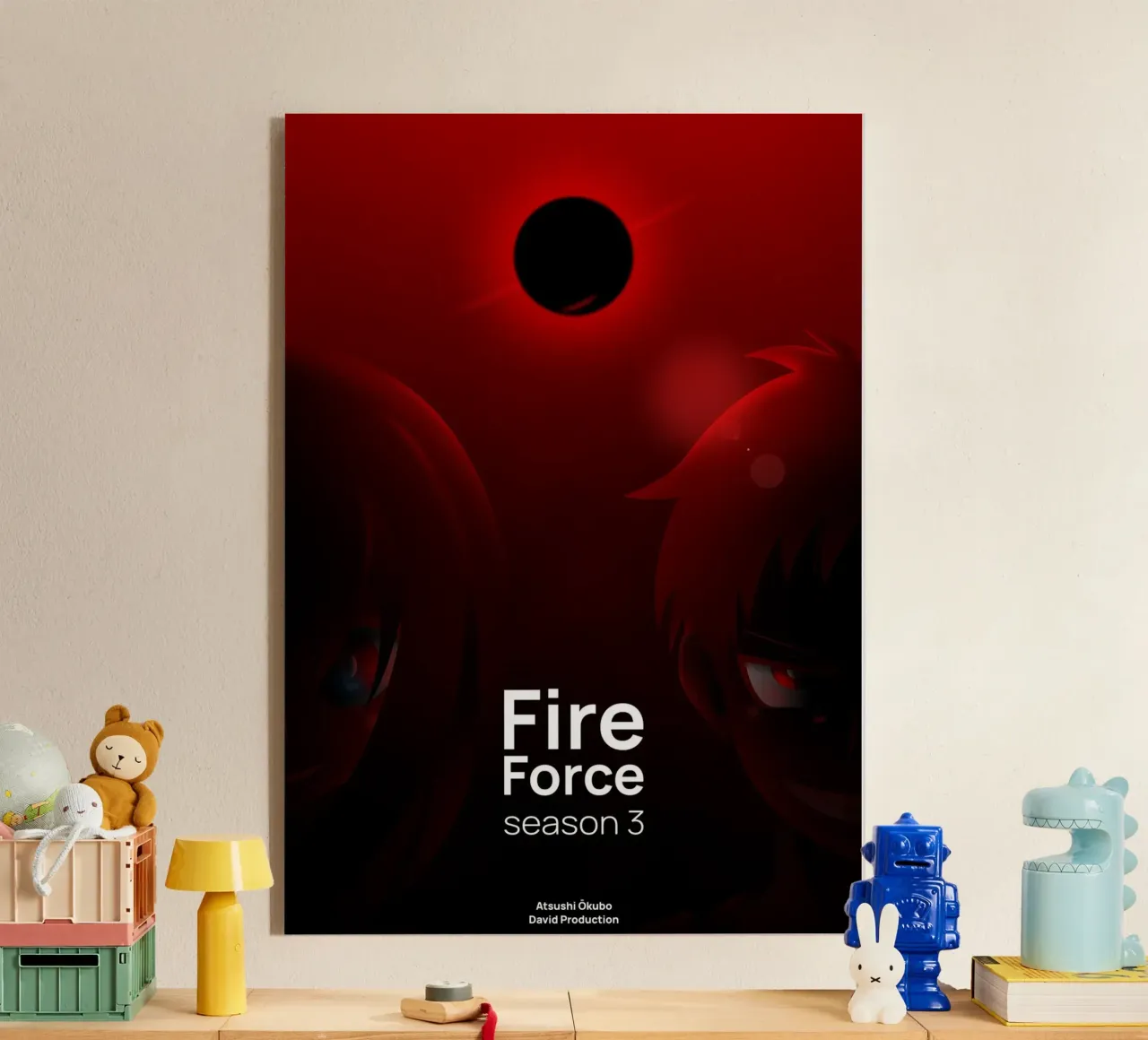 Fire force 3 acryl van withandname