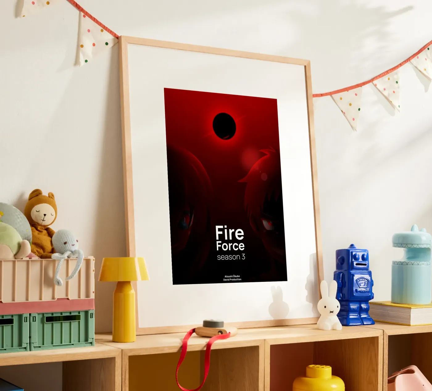 Fire force 3 poster by withandname