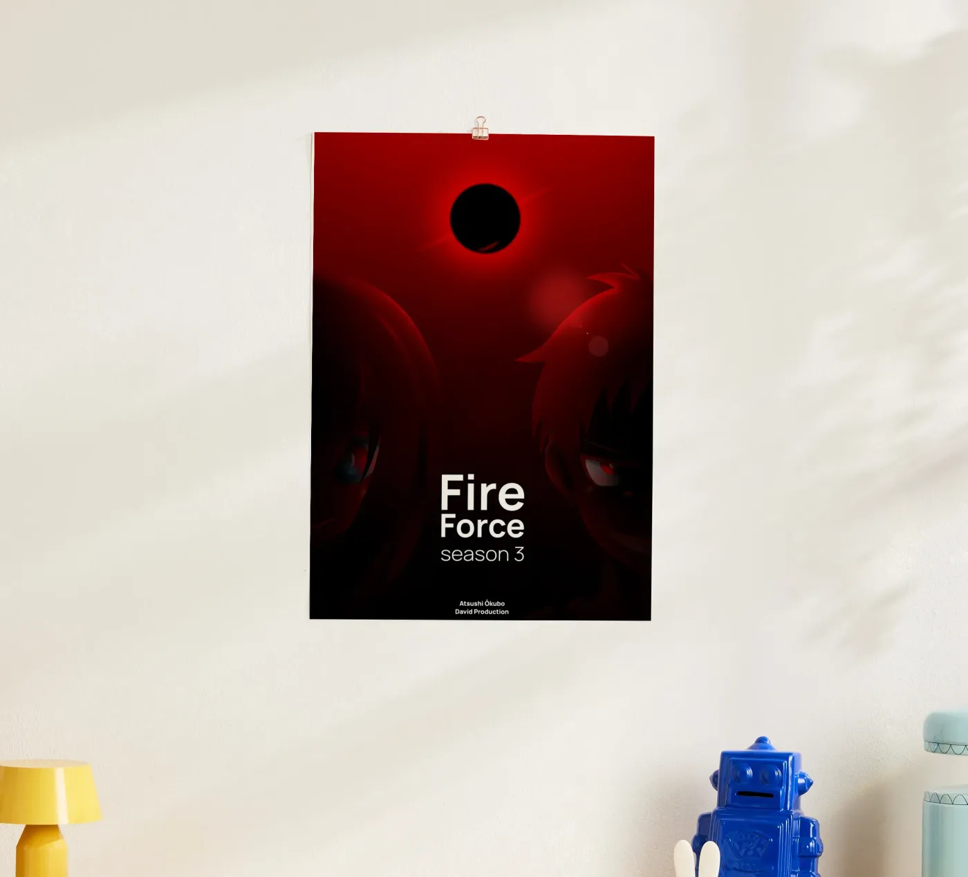 Fire force 3 poster by withandname