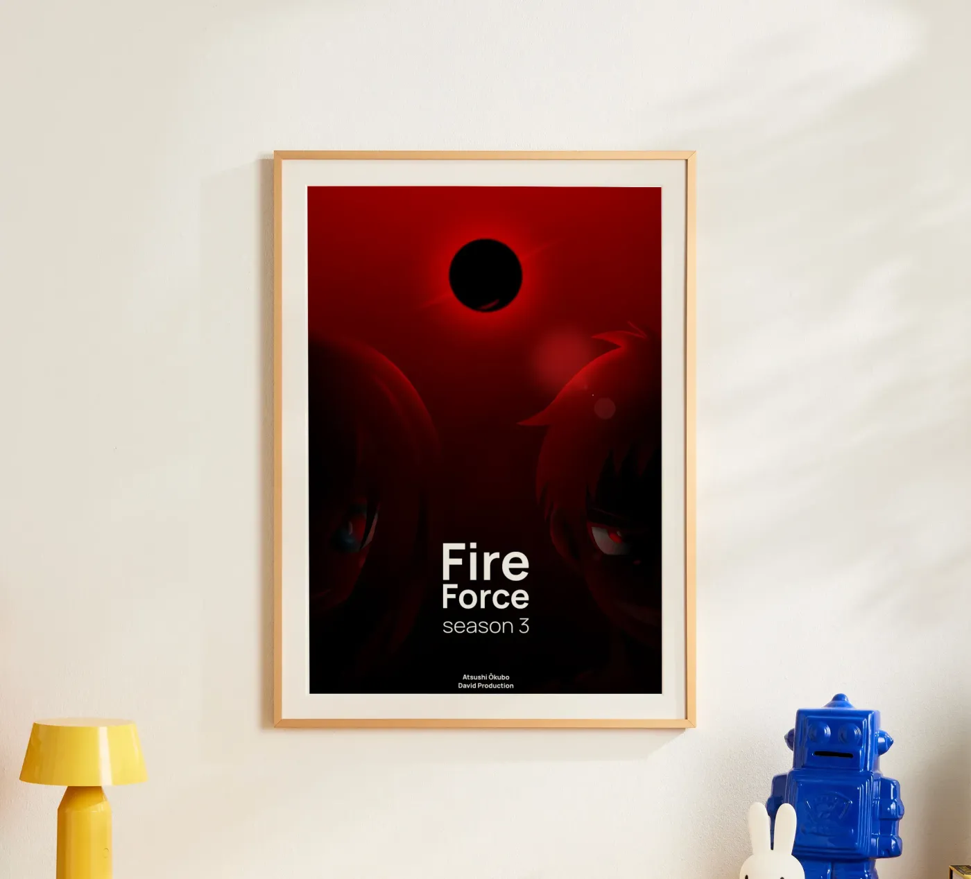 Fire force 3 poster by withandname