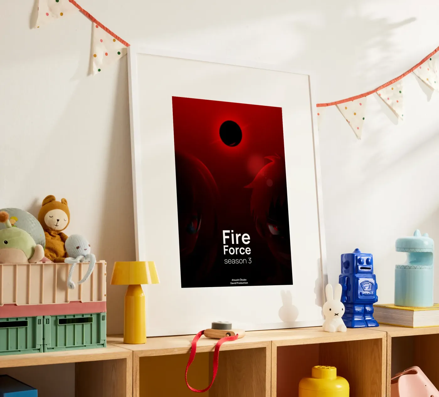 Fire force 3 poster by withandname