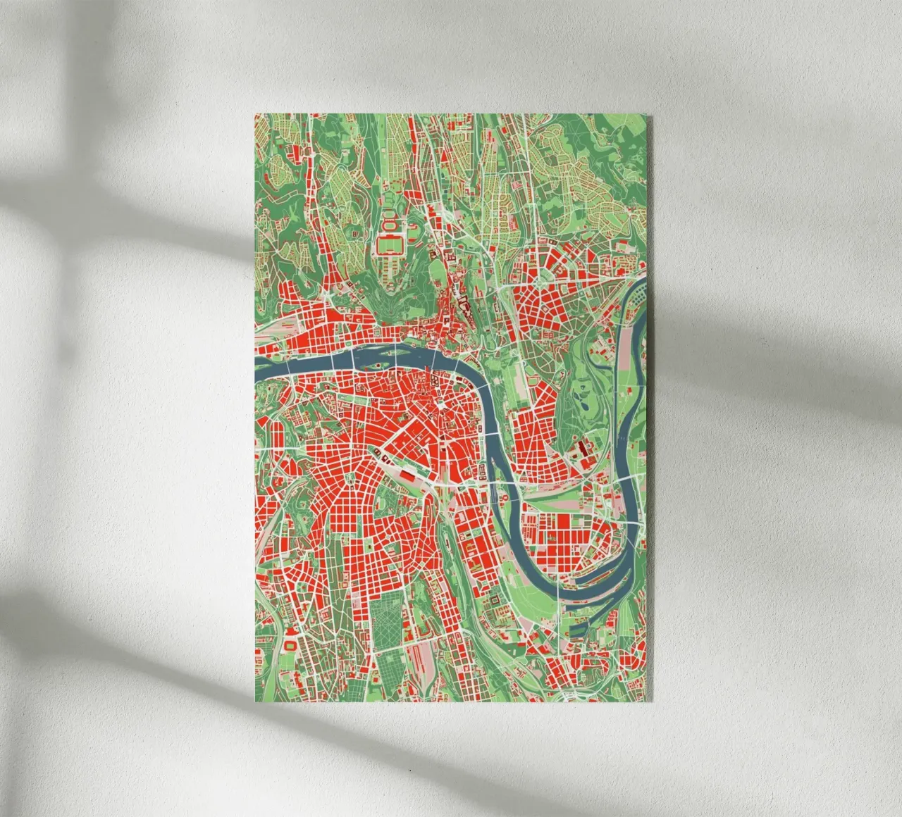 Prague Classic plexiglass da Planos Urbanos