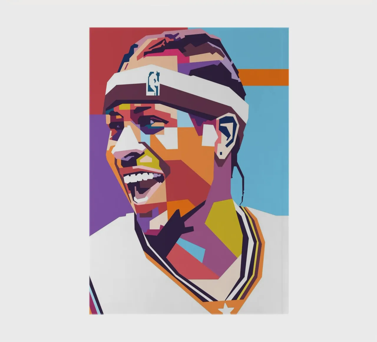 Allen Iverson basketball legend notebook by Hantamrata
