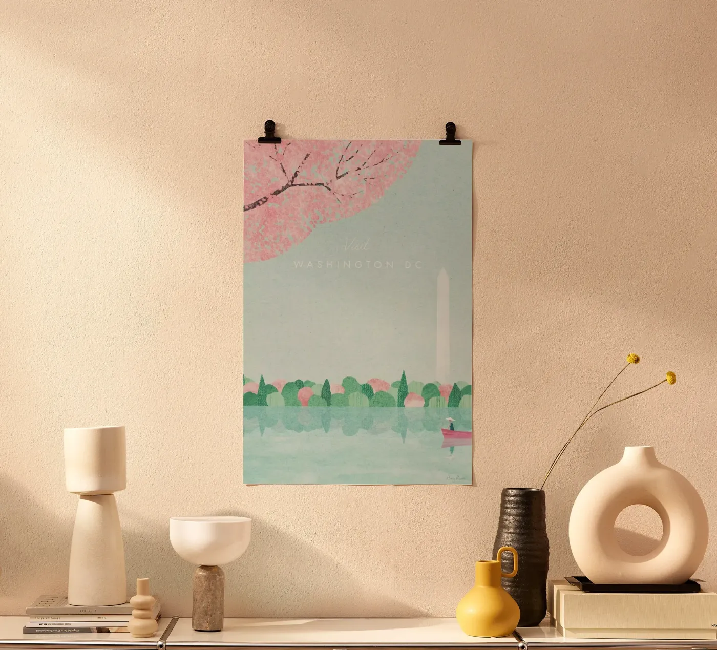 Washington poster by Henry Rivers