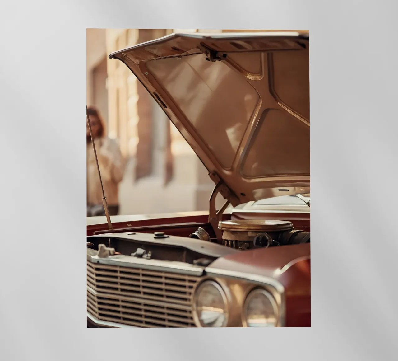 Auto d'epoca pellicola backlit da CAR EDITION