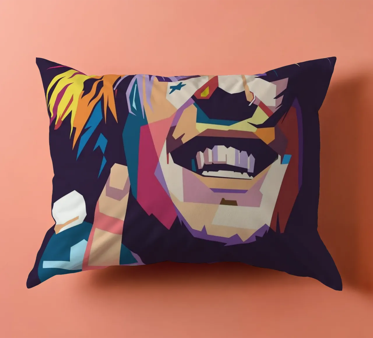 Design tributo a Lil Peep cuscino da Hantamrata