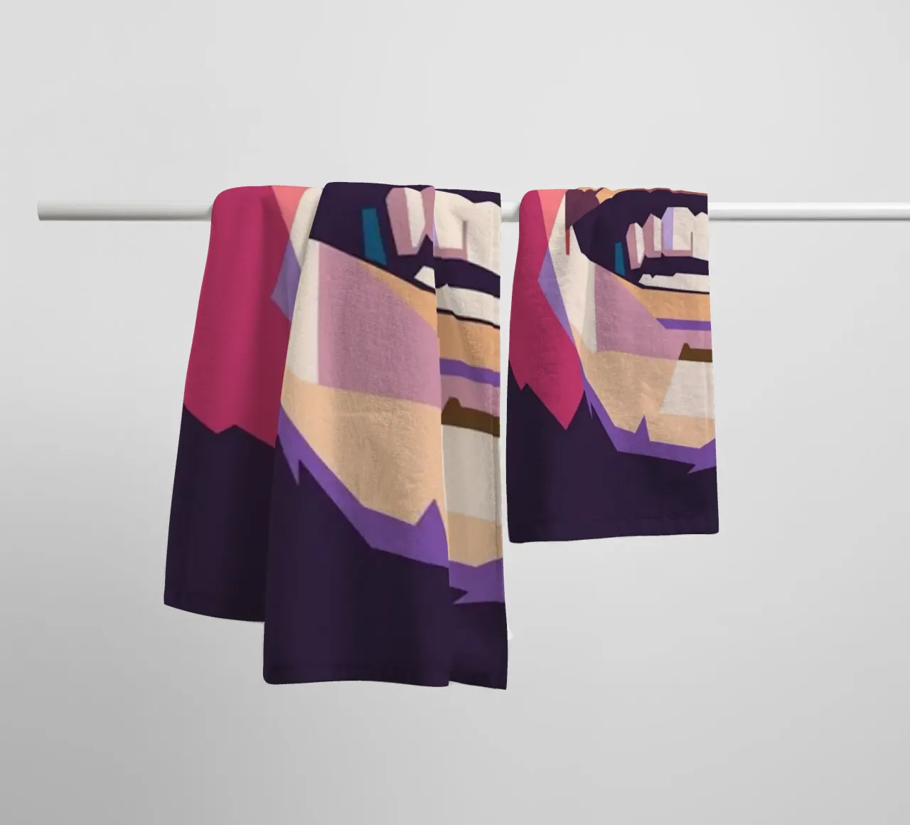 Design tributo a Lil Peep asciugamano da bagno da Hantamrata
