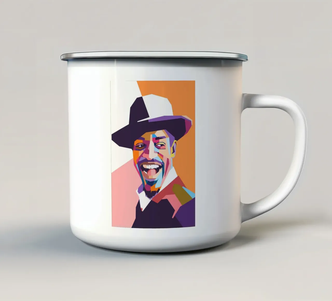 Andre 300 hip hop tazza in smalto da Hantamrata