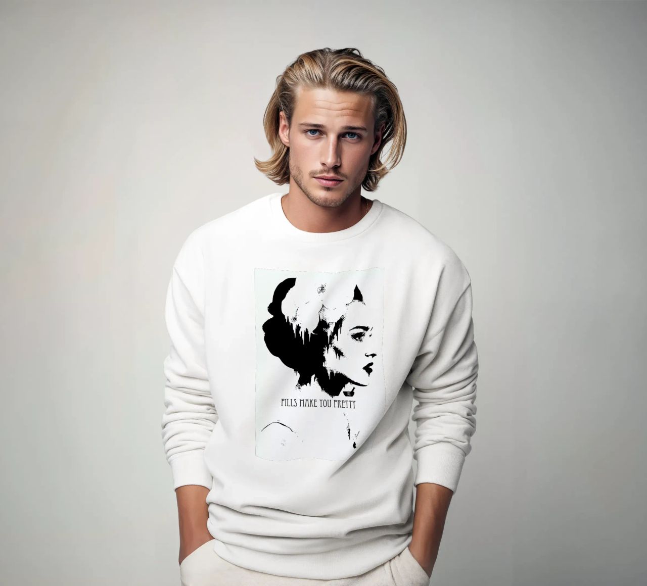 Pills Make you Pretty sudadera de Kristy Patterson