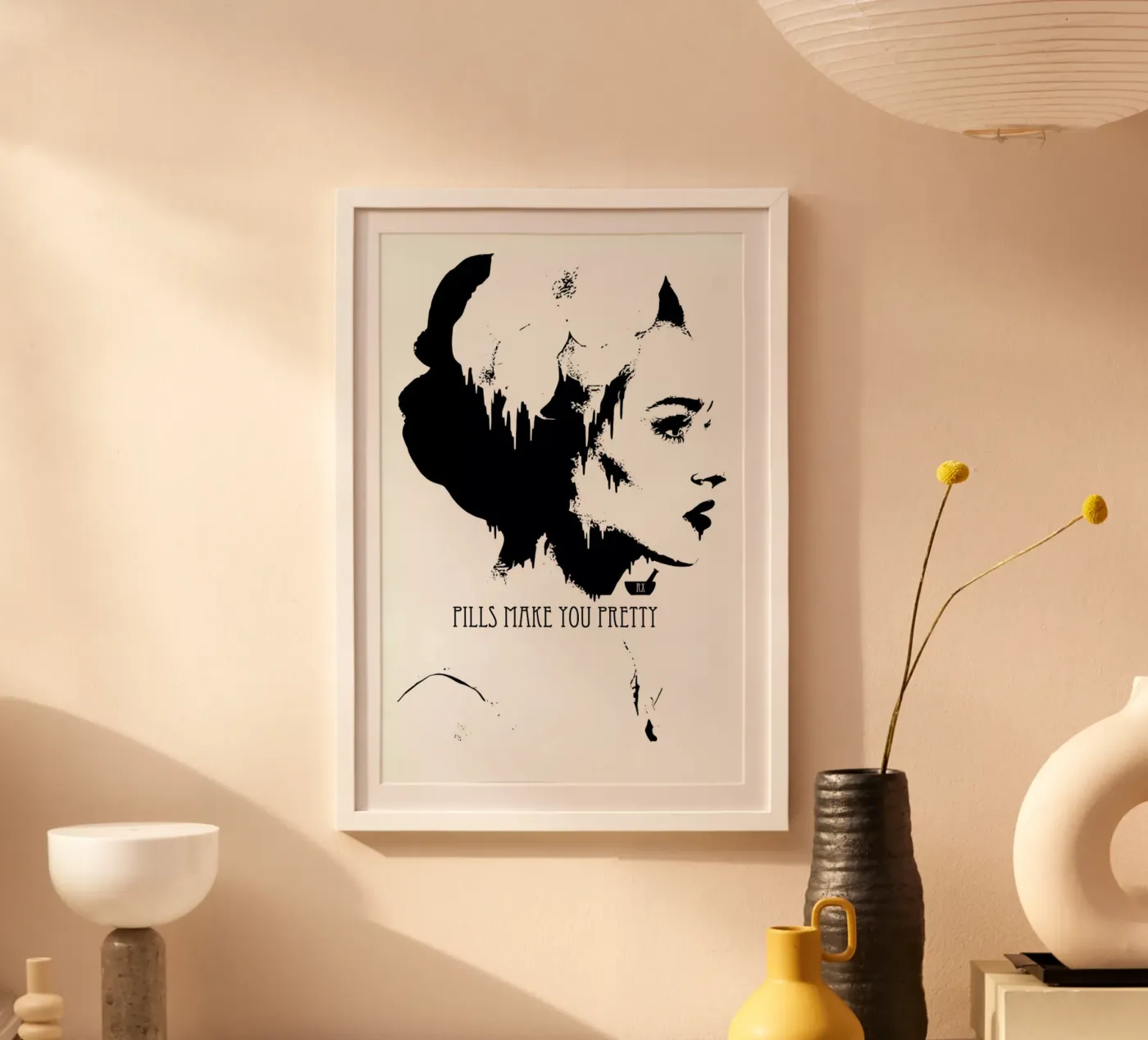 Pills Make you Pretty poster da Kristy Patterson