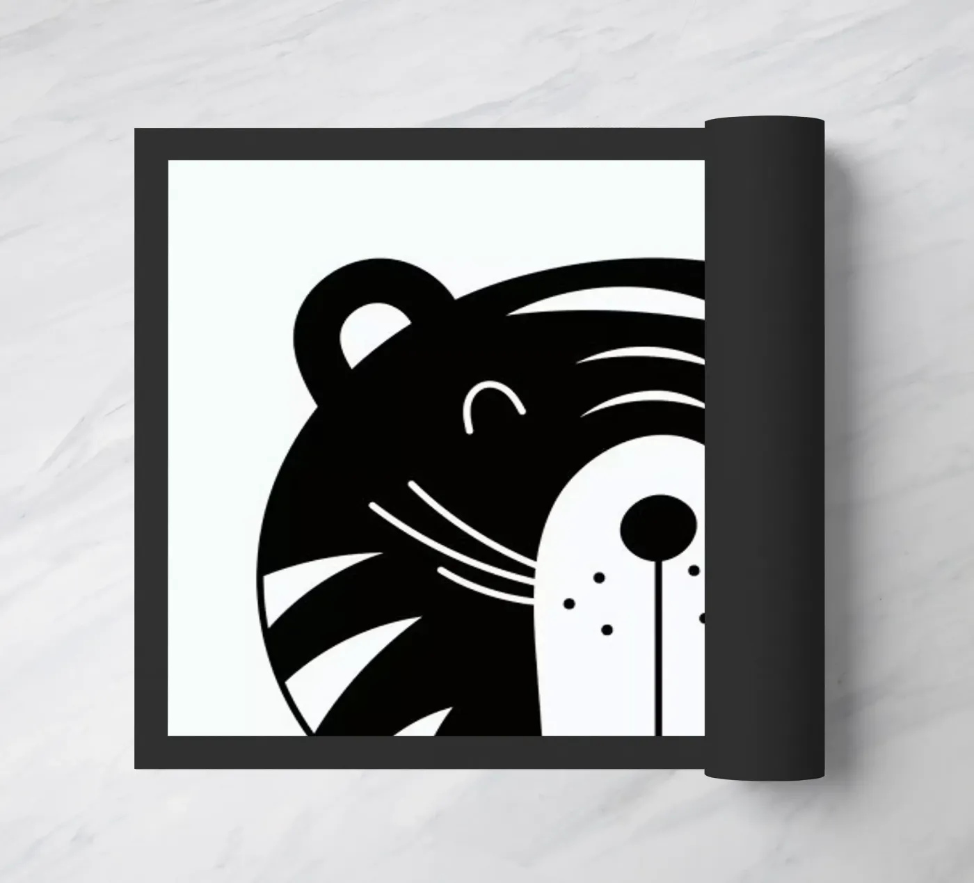 Happy Tiger zerbino da Little Flourishes