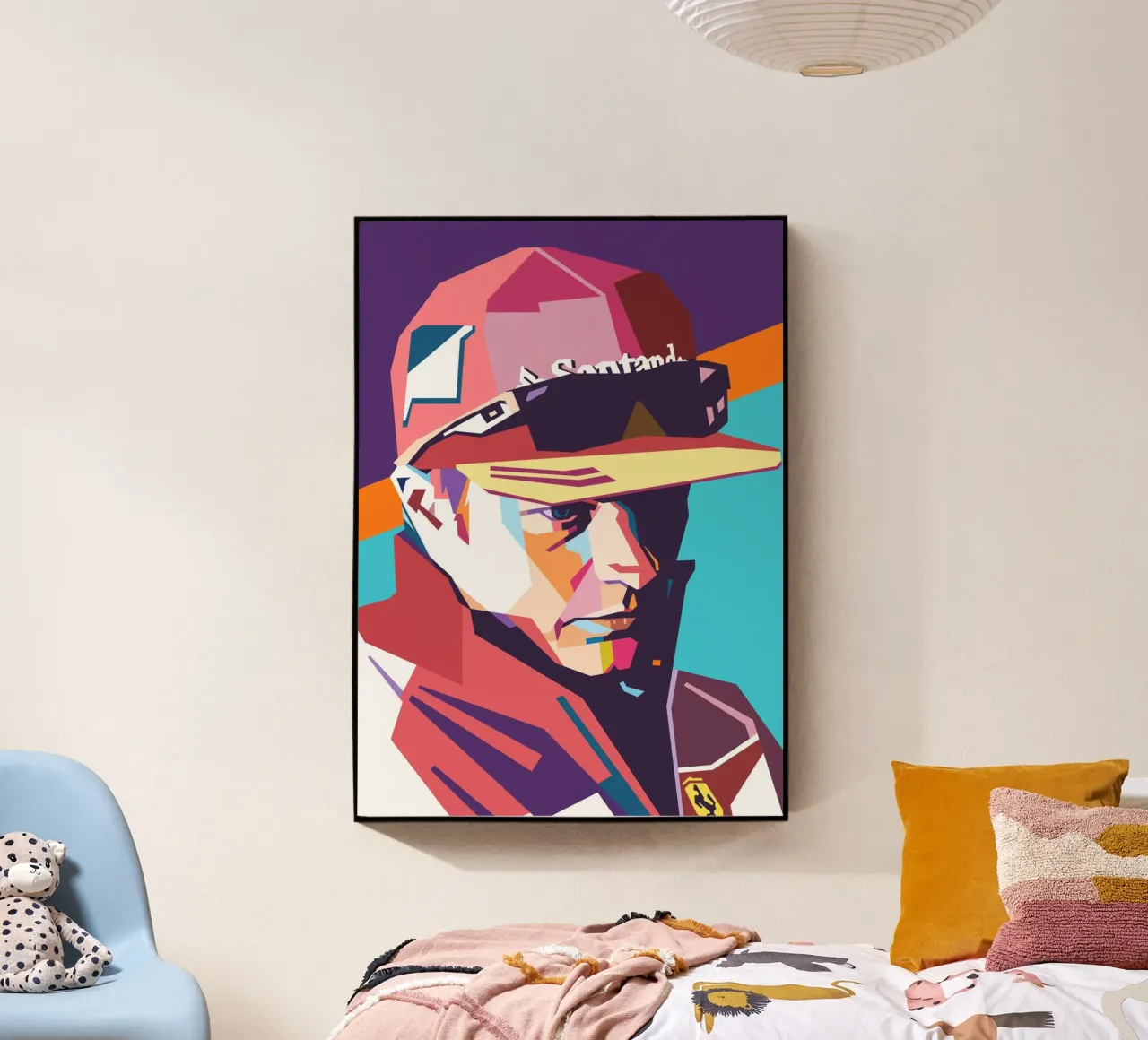 Kimmy Raikkonen formula uno plexiglass da Hantamrata