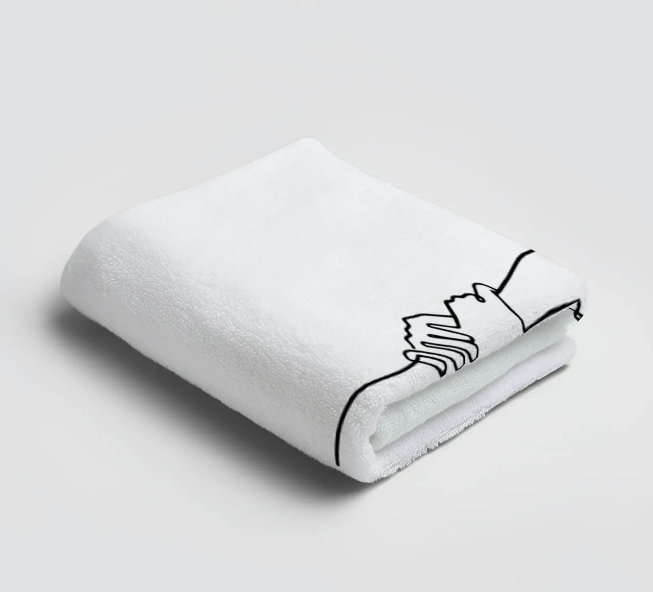 Get Up asciugamano da bagno da Ninhol