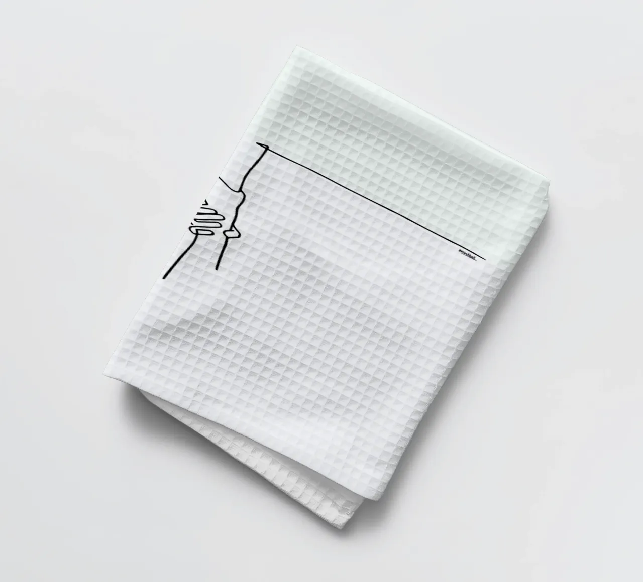 Get Up canovaccio da cucina da Ninhol