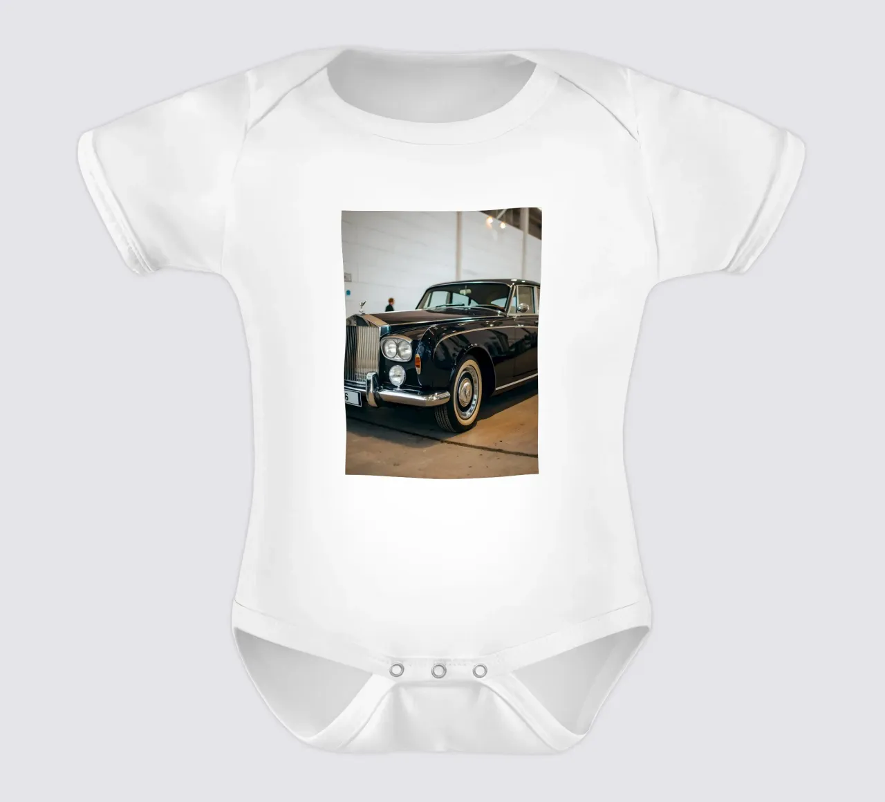 Auto d'epoca body neonato maniche corte da CAR EDITION