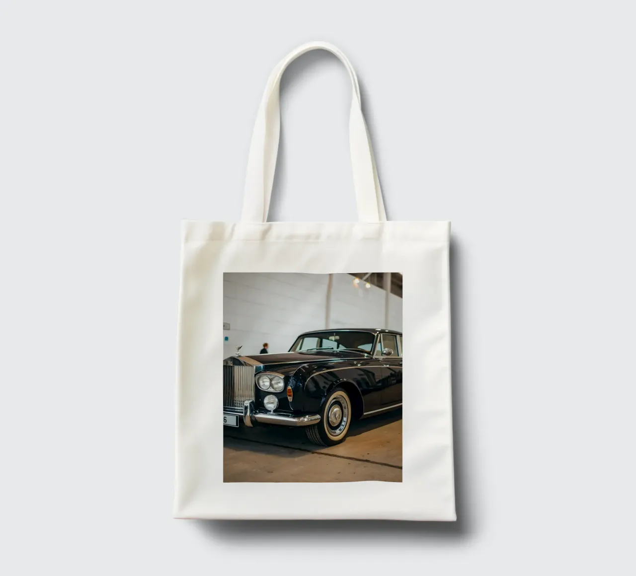Auto d'epoca borsa in juta da CAR EDITION
