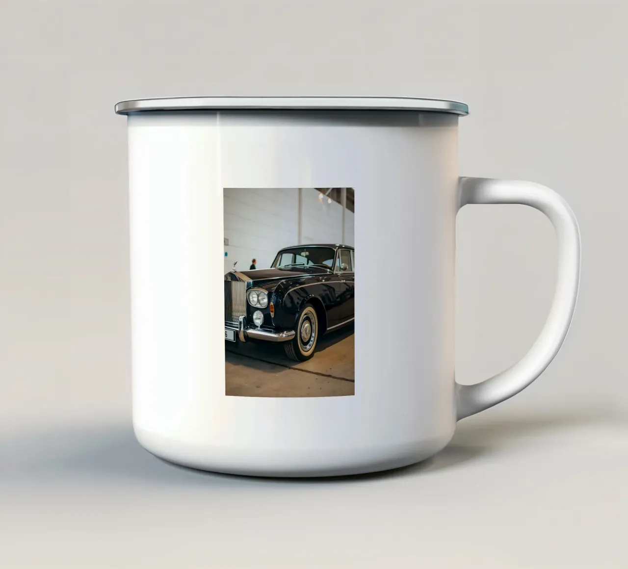 Auto d'epoca tazza in smalto da CAR EDITION