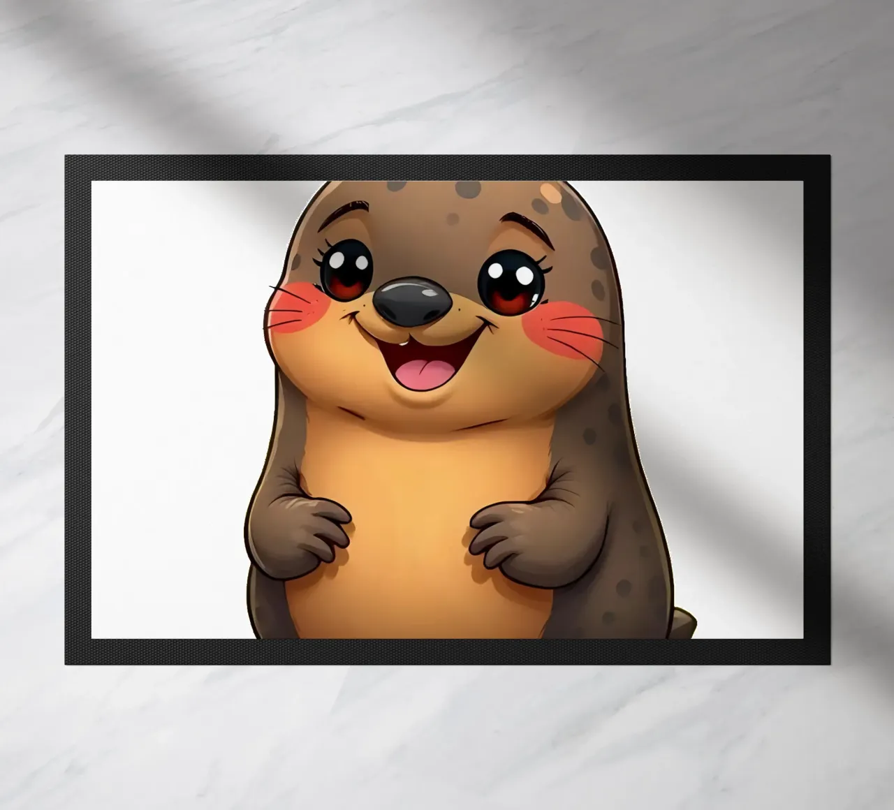 Mol_1a deurmat van Tierisch bunt by LK