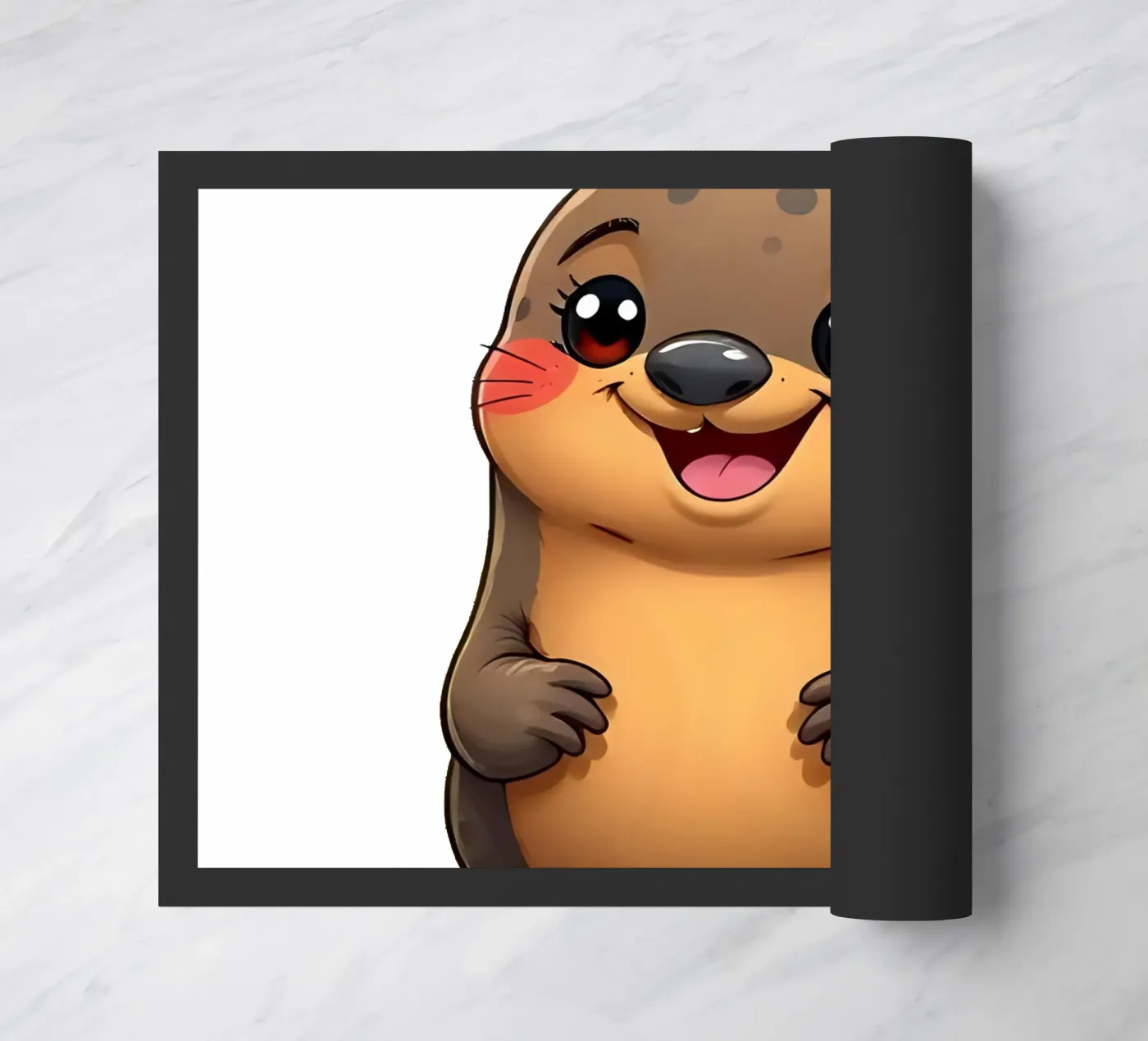 Mol_1a deurmat van Tierisch bunt by LK