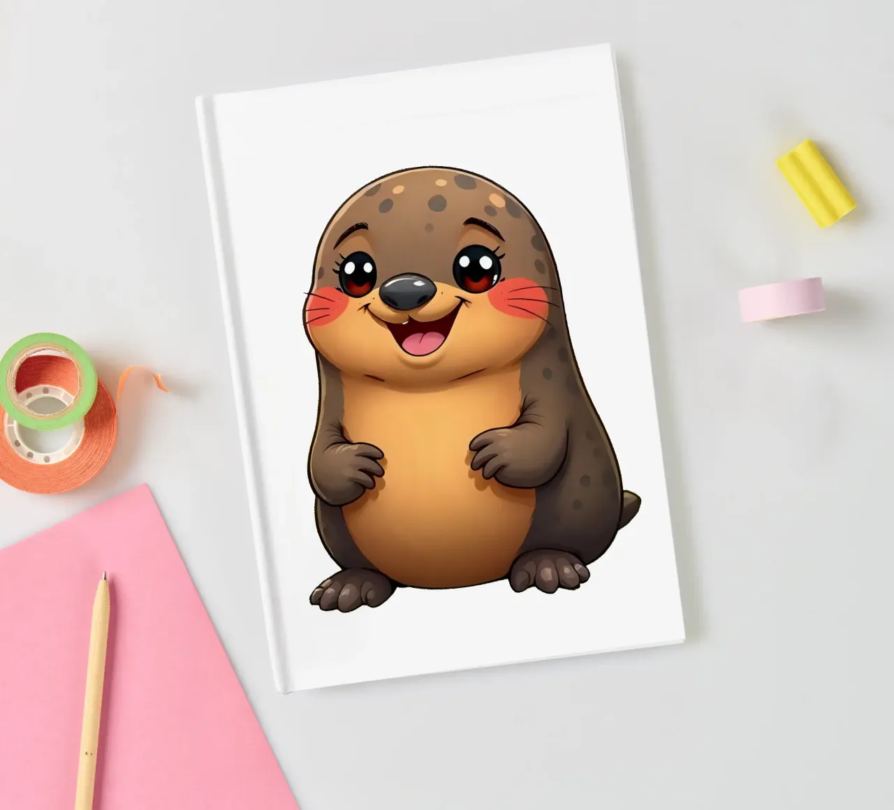 Mole_1a notebook by Tierisch bunt by LK