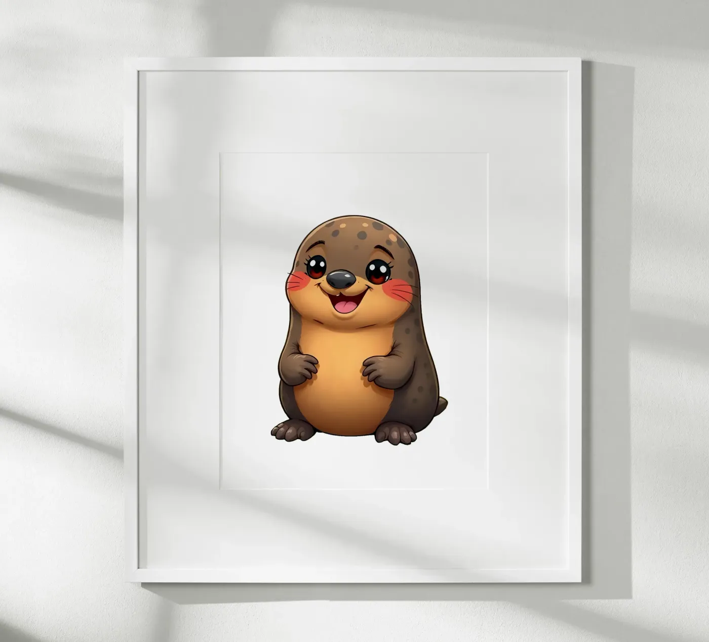 Mol_1a poster van Tierisch bunt by LK