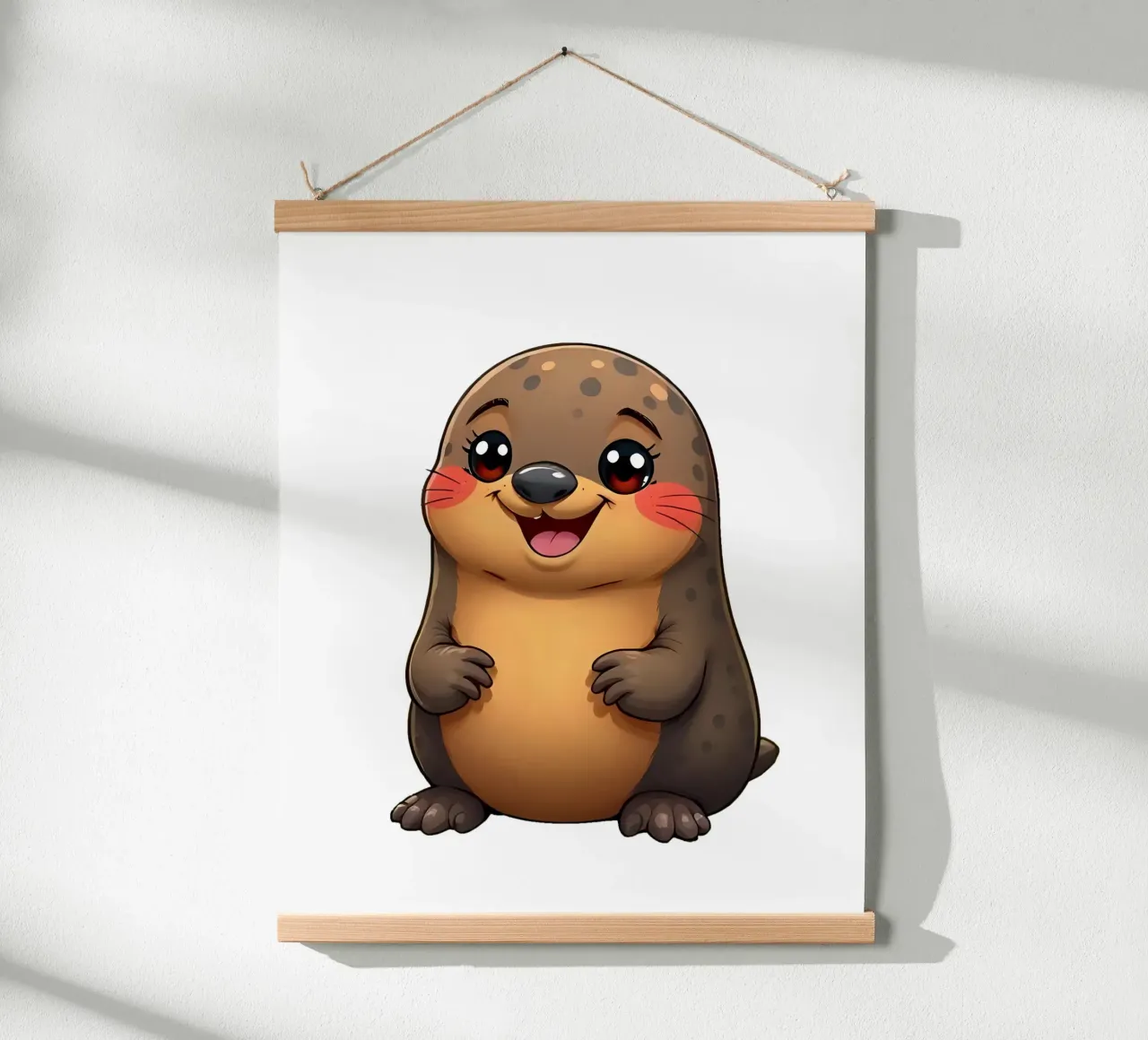 Mole_1a poster da Tierisch bunt by LK