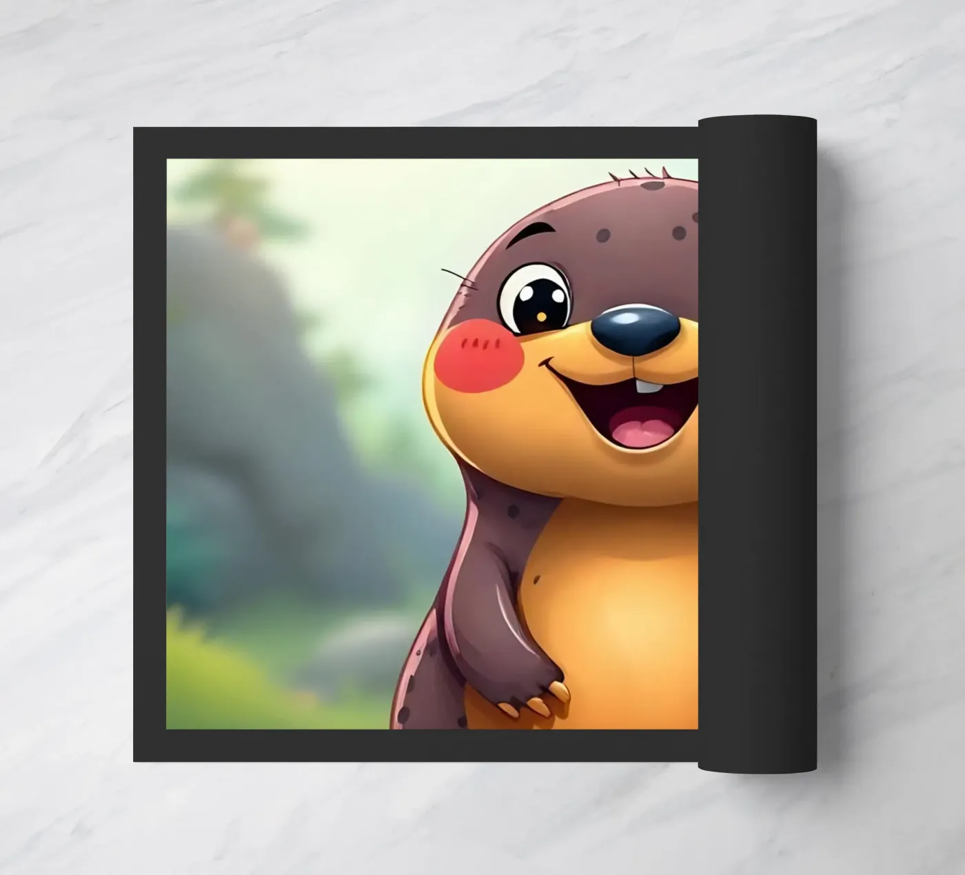 Mole_2 deurmat van Tierisch bunt by LK