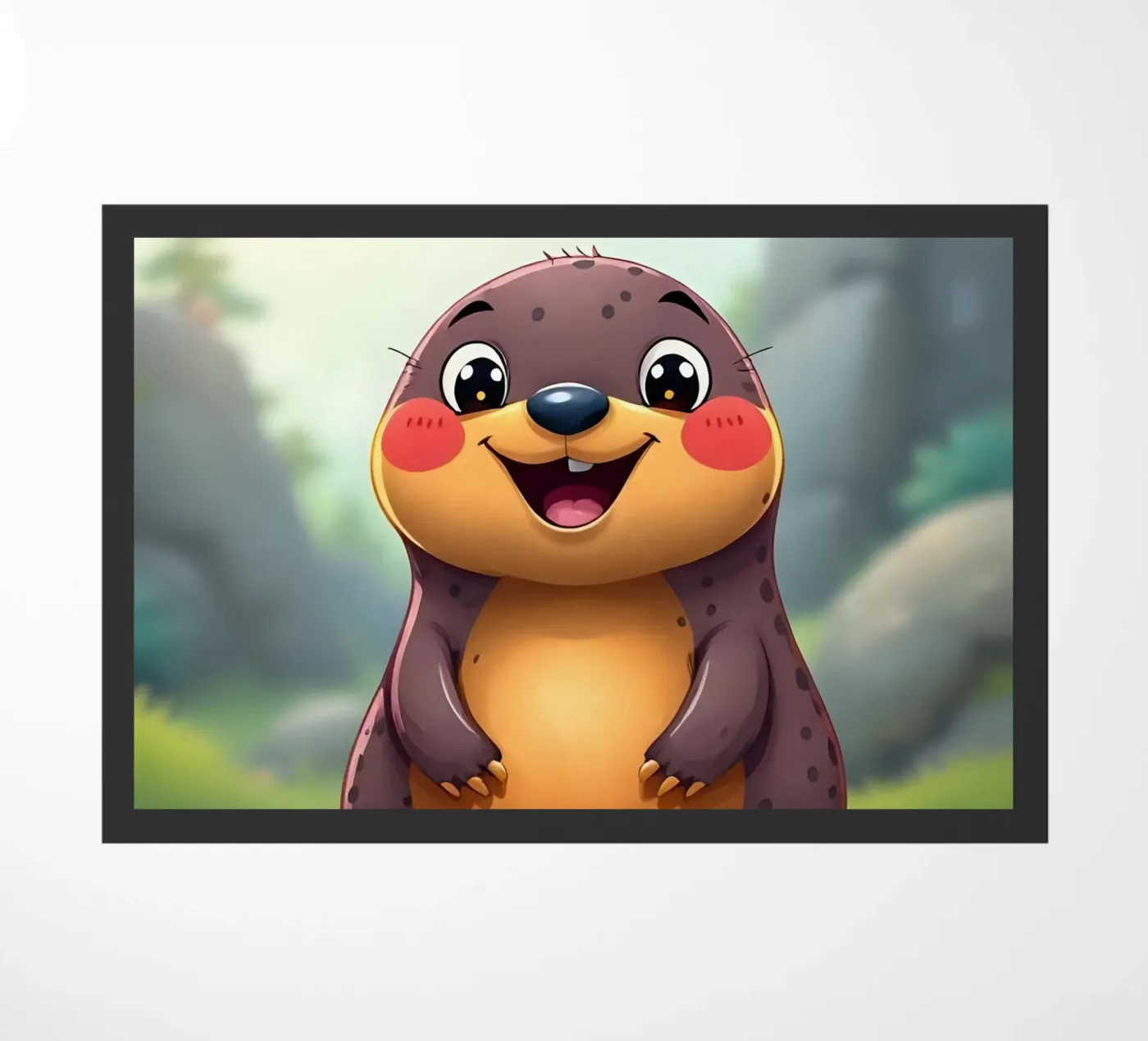 Mole_2 deurmat van Tierisch bunt by LK