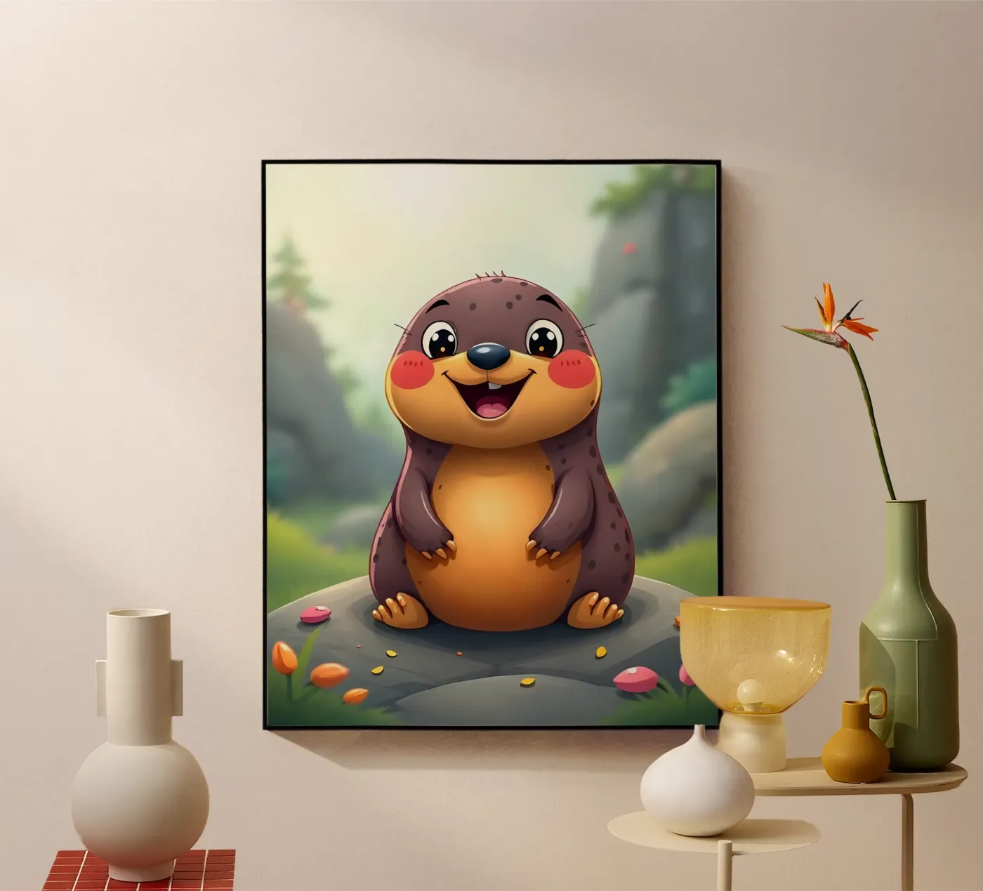 Mole_2 plexiglass da Tierisch bunt by LK