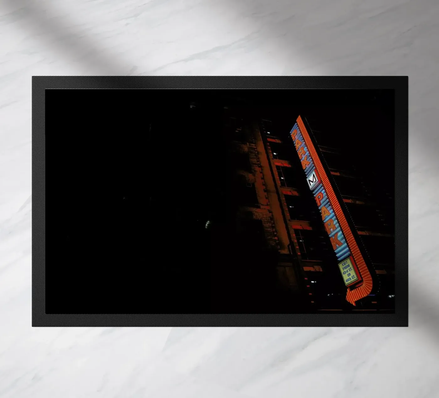 Park doormat by Philipp Reinhard