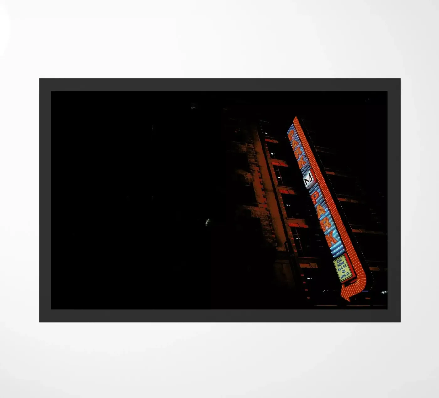 Park doormat by Philipp Reinhard