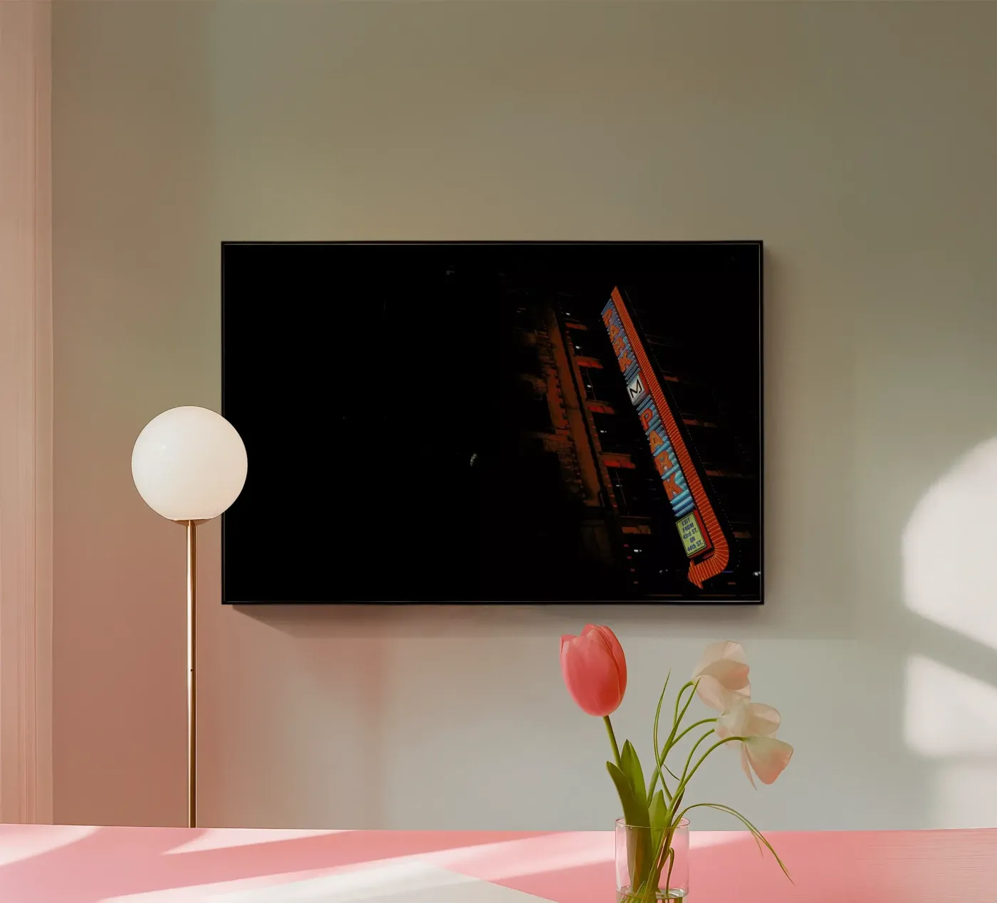 Park acrylic glass by Philipp Reinhard