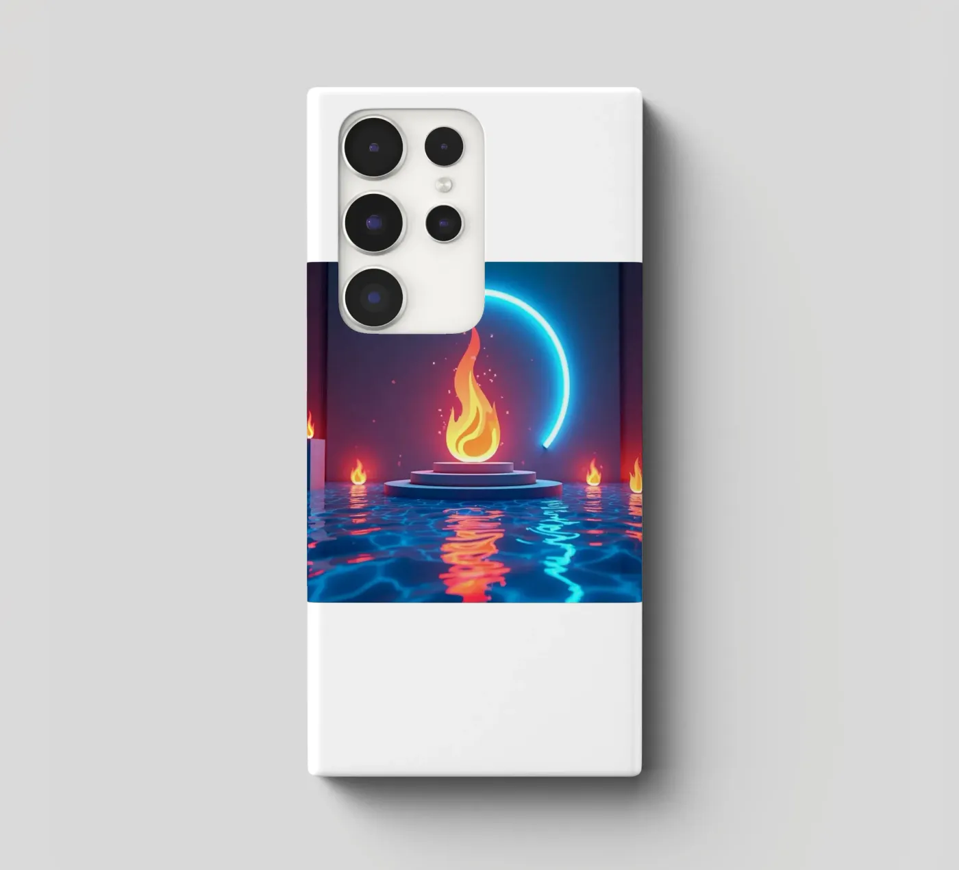 Fuoco e acqua cover samsung da CASTILO