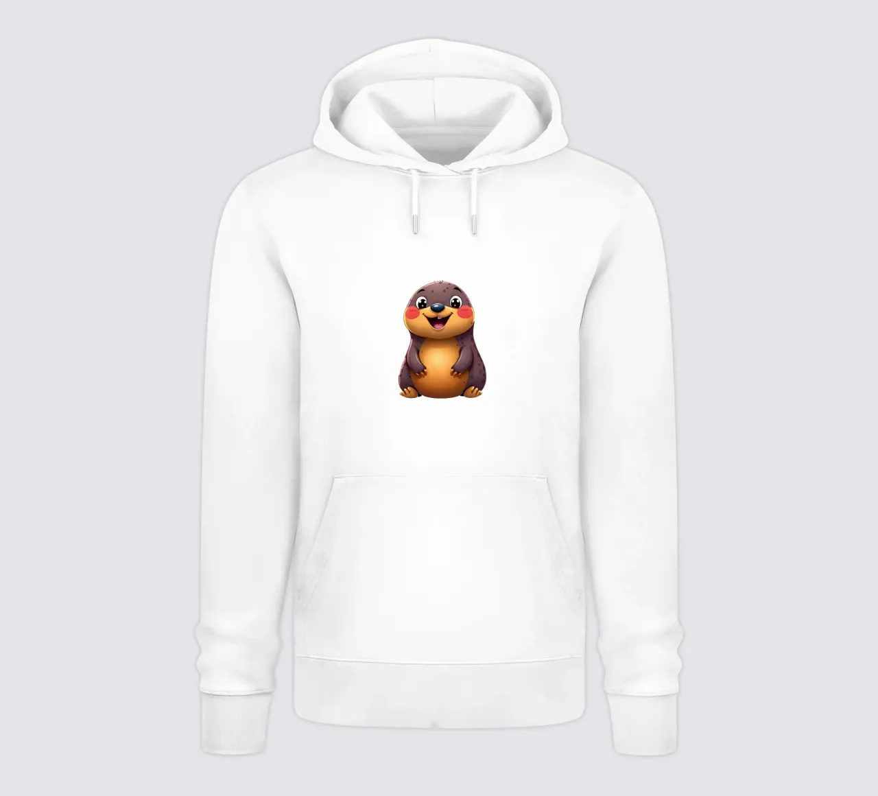 Mole_2a felpa con cappuccio da Tierisch bunt by LK