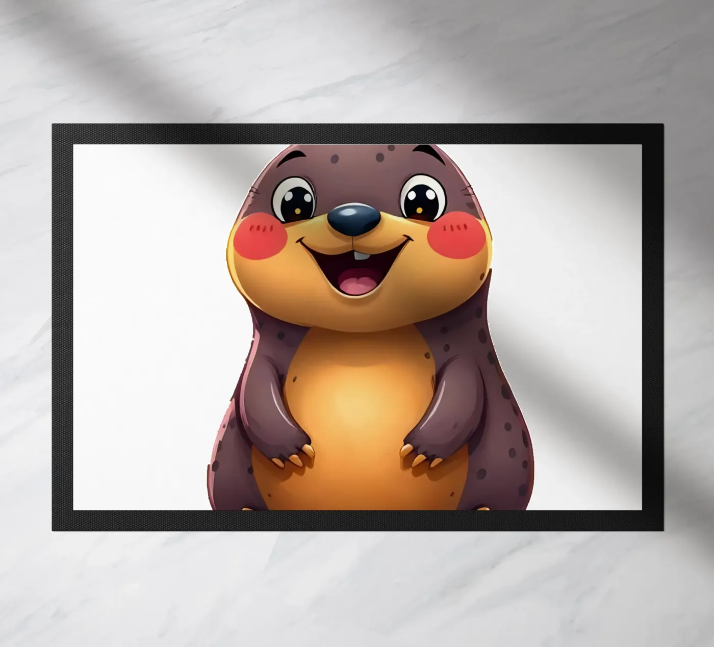 Mol_2a deurmat van Tierisch bunt by LK